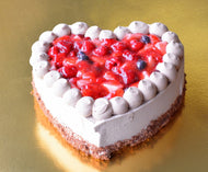 ハートのショコラベリーショート